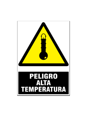 Peligro alta temperatura
