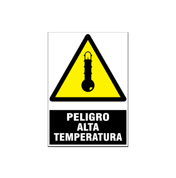 Peligro alta temperatura