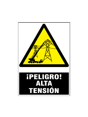 Peligro alta tensión