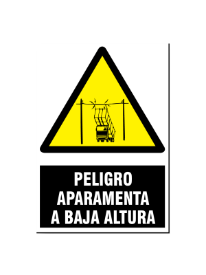 Peligro aparamena a baja altura