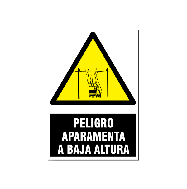 Peligro aparamena a baja altura