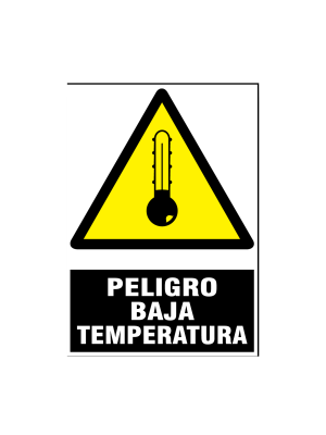 Peligro baja temperatura