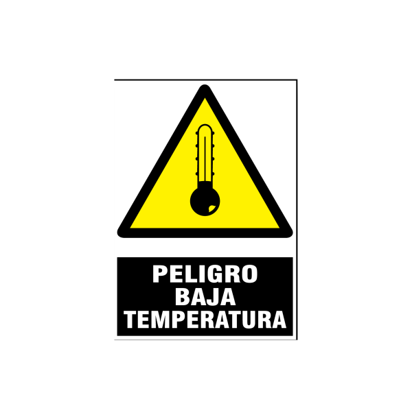 Peligro baja temperatura
