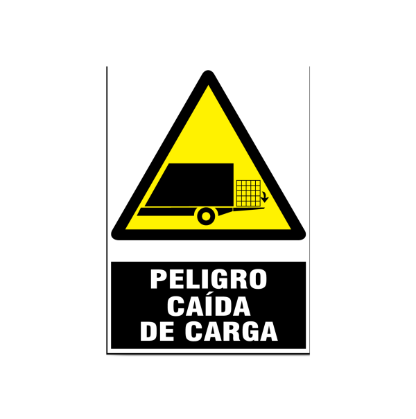 Peligro caída de carga