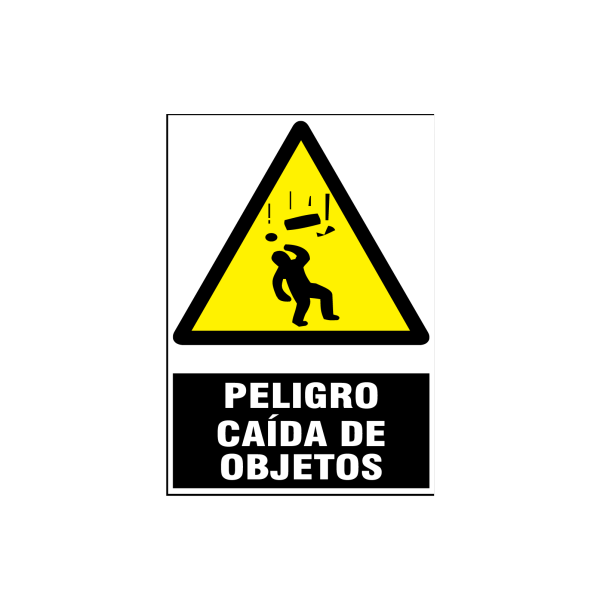 Peligro caida de objetos