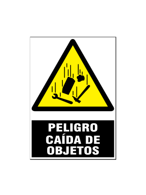 Peligro caida de objetos