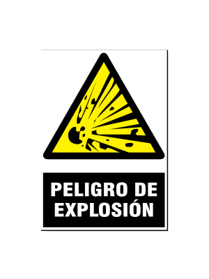 Peligro de explosión