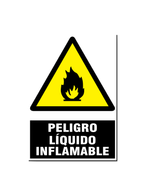 Peligro líquido inflamable