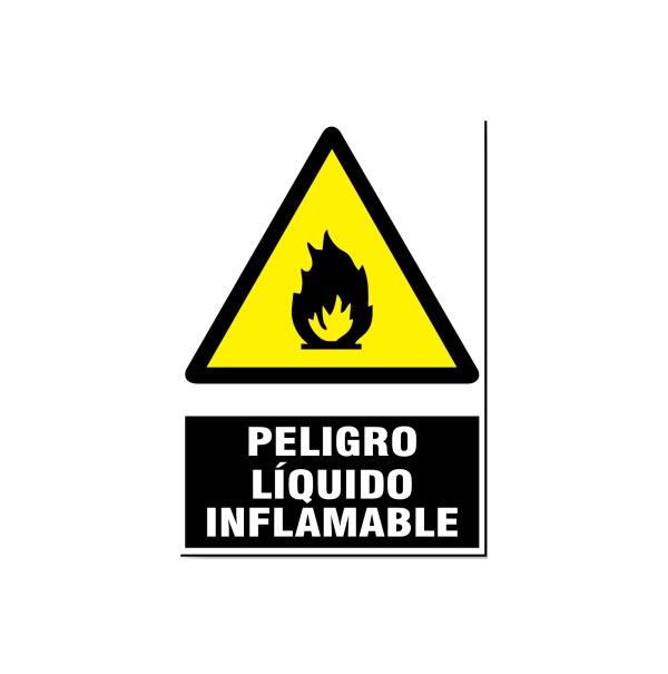 Peligro líquido inflamable