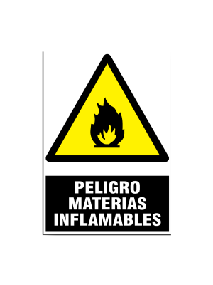 Peligro materias inflamables