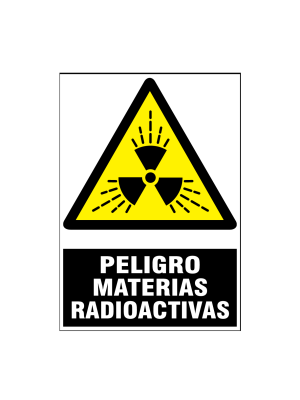 Peligro materias radioactivas