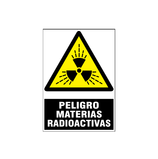 Peligro materias radioactivas