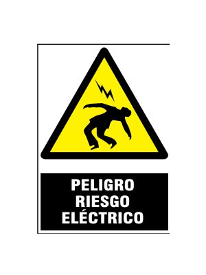 Peligro riesgo electrico