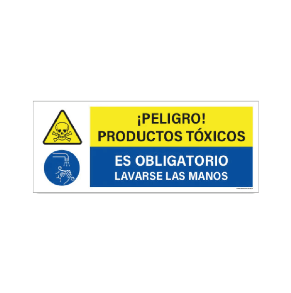 Productos tóxicos - Lavarse las manos