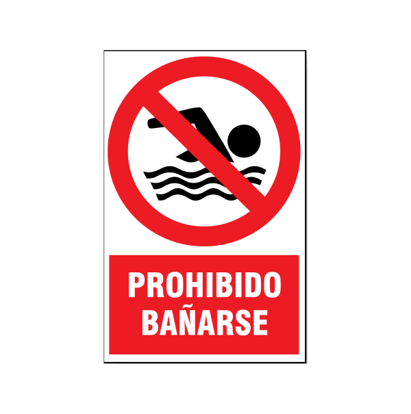 Prohibido bañarse