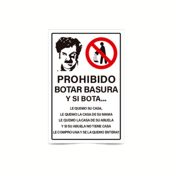 Prohibido botas basura y si la bota ...