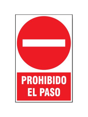 Prohibido el paso