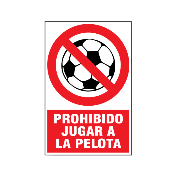 Prohibido jugar a la pelota