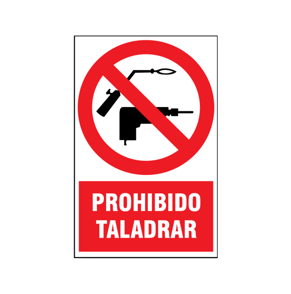 Prohibido taladrar