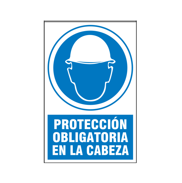 Protección obligatoria en la cabeza