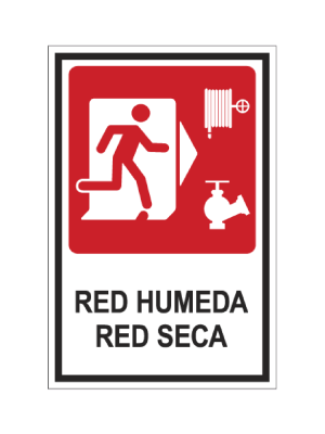 Red húmeda - red seca (derecha)