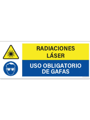 Radiaciones láser - Uso de gafas