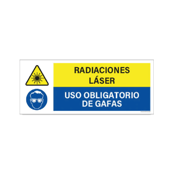 Radiaciones láser - Uso de gafas