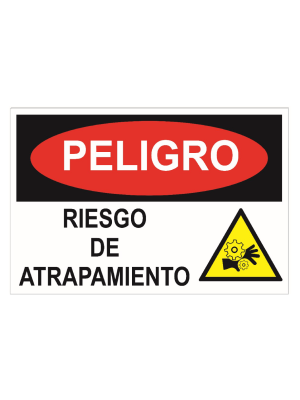 Peligro - Riesgo de atrapamiento