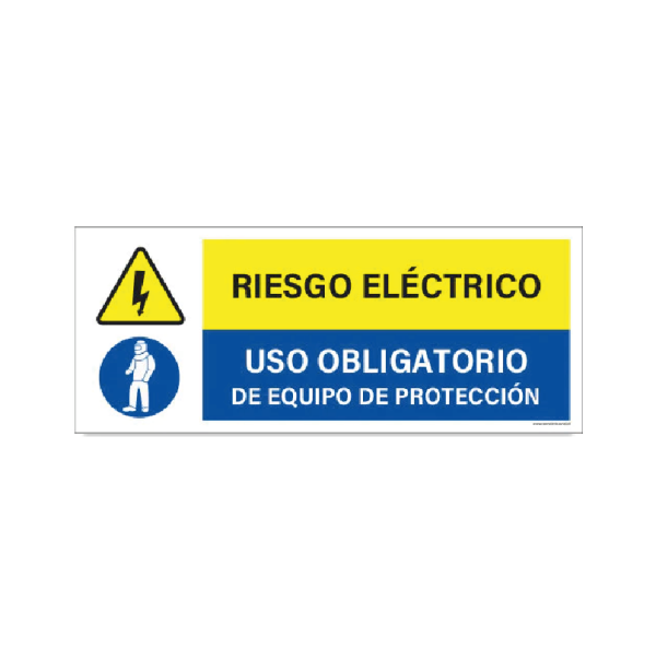 Riesgo eléctrico - Uso de equipo de protección