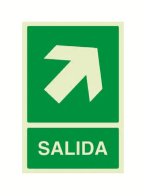 Salida (arriba - derecha)