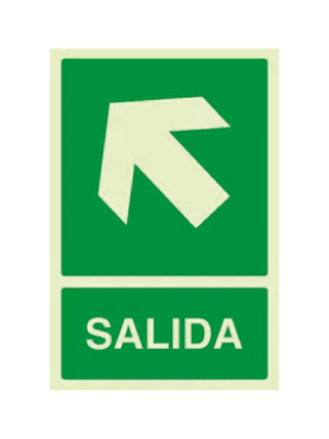 Salida (arriba - izquierda)