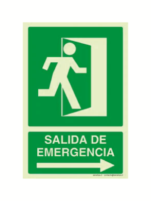 Salida de emergencia (derecha)