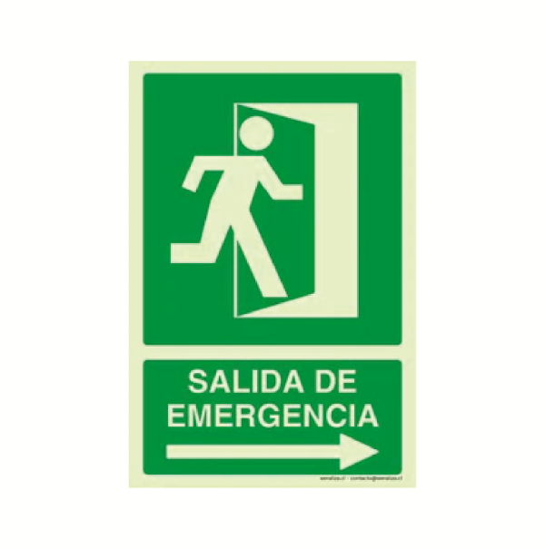 Salida de emergencia (derecha)