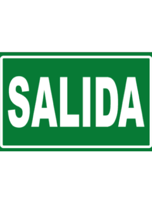 salida (horizontal)