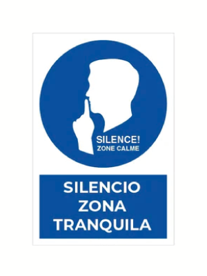 Silencio zona tranquila