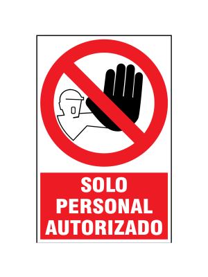 Solo personal autorizado