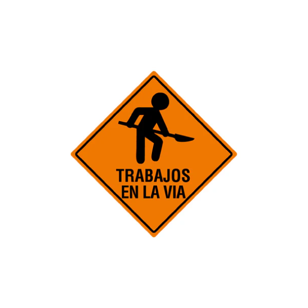 Trabajos en la via