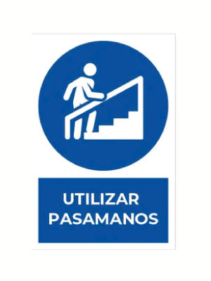 Utilizar pasamanos