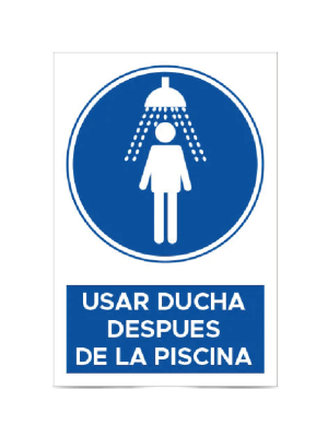 Usar ducha después de la piscina