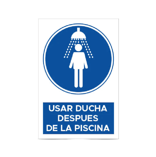 Usar ducha después de la piscina