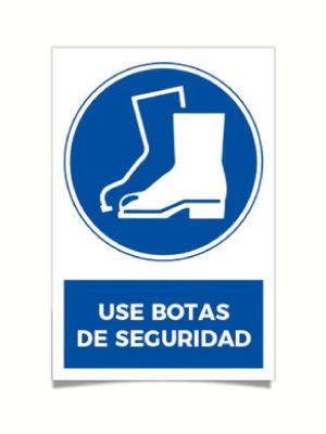 Use botas de seguridad