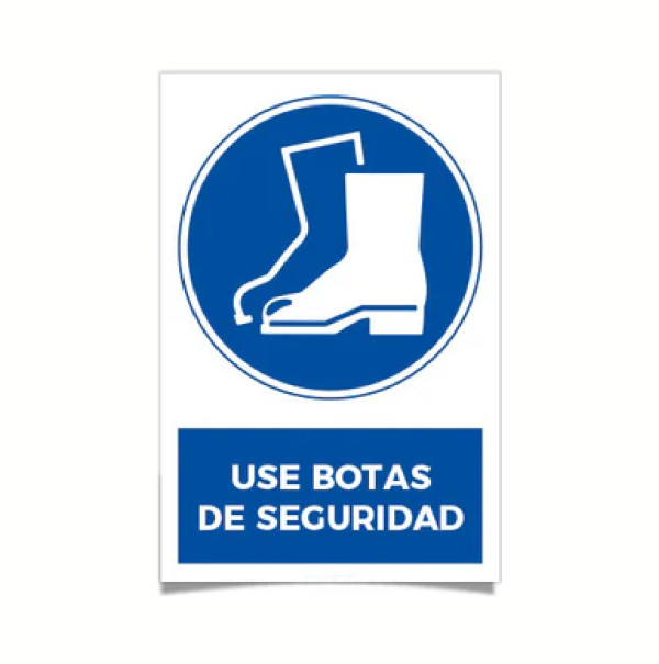 Use botas de seguridad