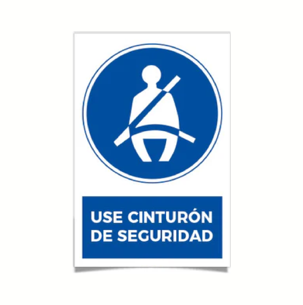 Use cinturón de seguridad