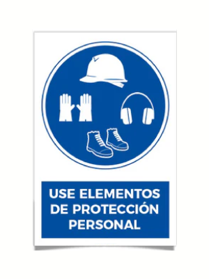 Use elementos de protección personal