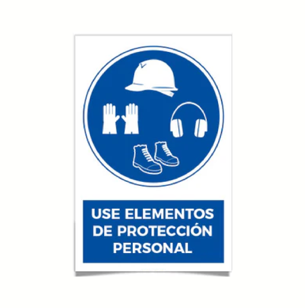 Use elementos de protección personal