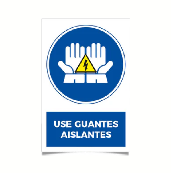 Use guantes aislantes