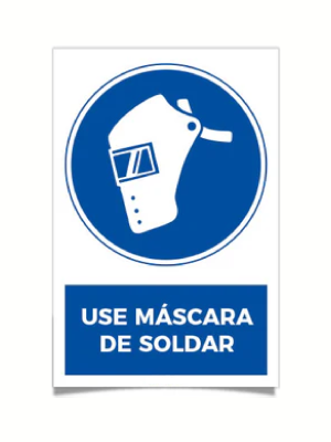 Use máscara de soldar