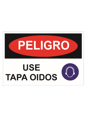 Peligro - Use tapa oidos