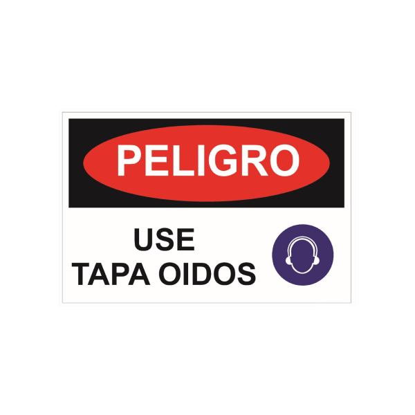 Peligro - Use tapa oidos