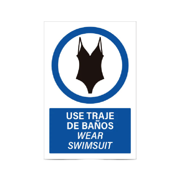 Use traje de baños